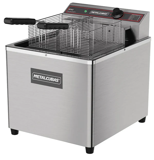 Fritadeira Elétrica Água e Óleo 18 Litros 5500 W GFAO 18 M 127v Metalcubas