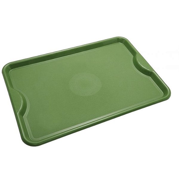 Bandejas Plastica 2,3 x 48 × 34cm S 400 Verde Musgo - Supercron