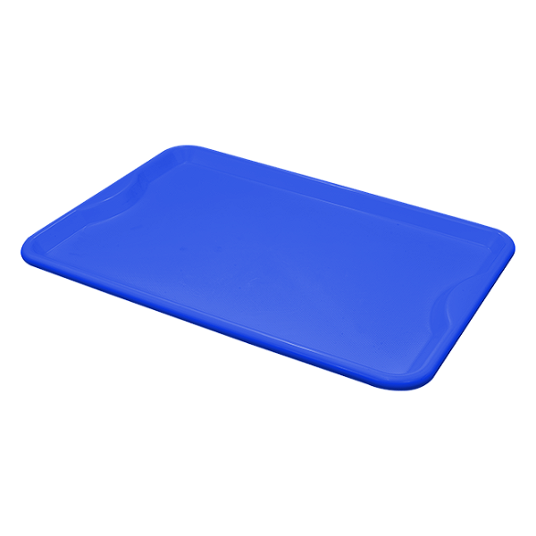 Bandeja Plástica Self-service Refeição 48 X 32,5 X 2 Br-100 Azul - Della Plast