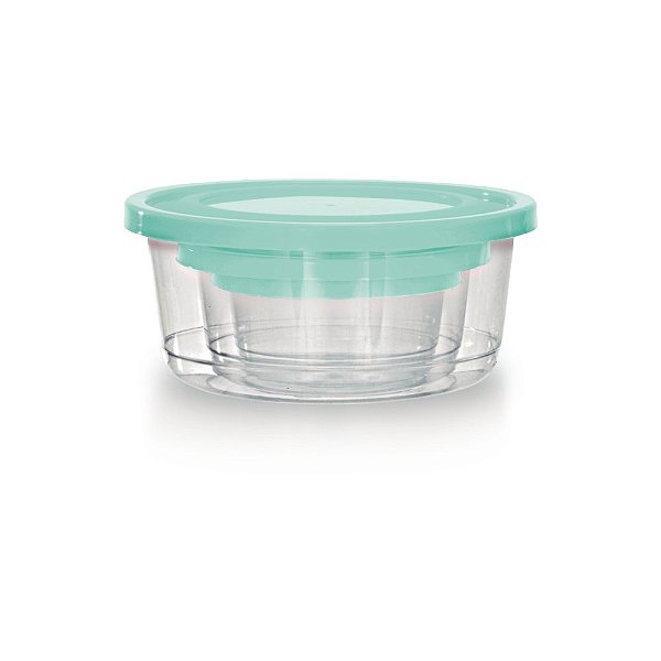 Conunto Pote PMG Redondo Linha Prime - 270ML/550ML/1300ML - Erca Plast