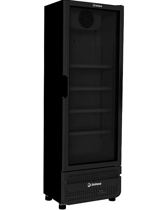 Refrigerador VRS13 Full Black Vertical 363 Litros Porta de Vidro 220v - Imbera