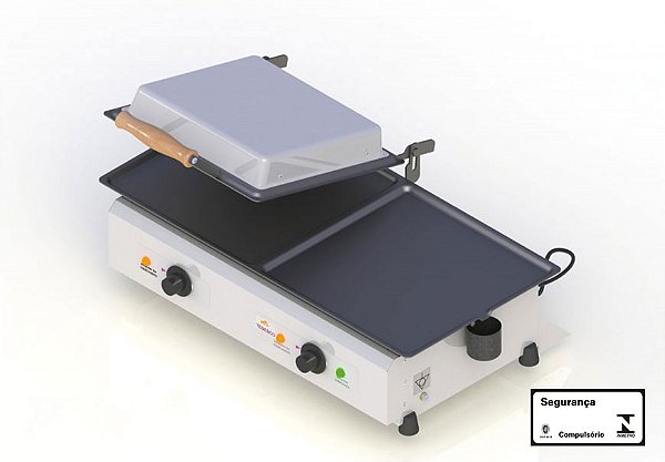 Chapa Sanduicheira Elétrica Conjugada SCE-70 - Tedesco
