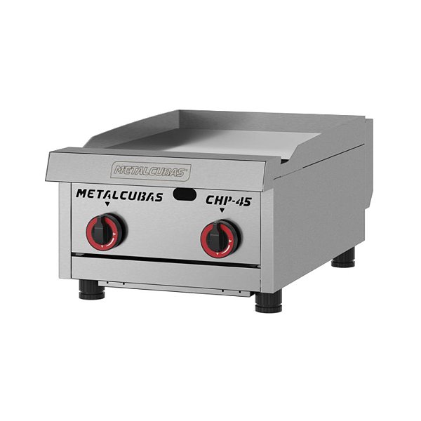 Chapas Premium CHP 45 a Gás 45cm - Metalcubas