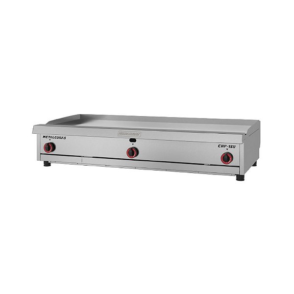 Chapas Premium CHP 150 a Gás 150cm - Metalcubas