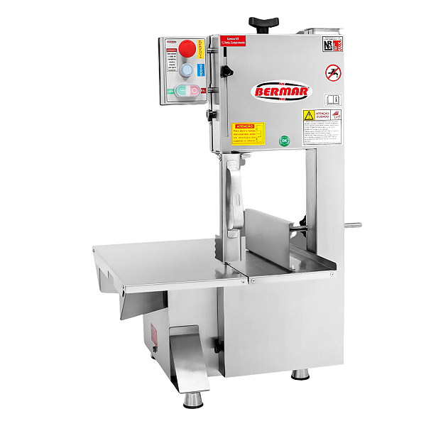 Serra Fita Bancada 1,74m Aco Inox Lamina 5/8 BM25 NR Bivolt - Bermar