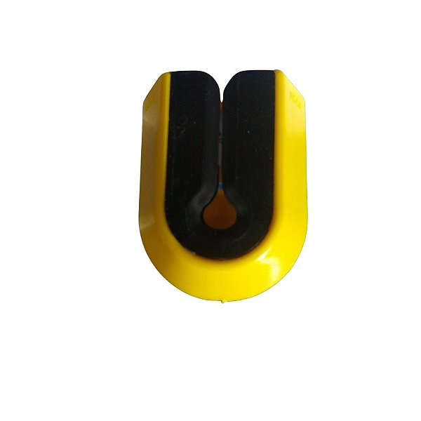 Abridor para Sache Katchup com Fixador Dupla Face Amarelo/Preto - Khort
