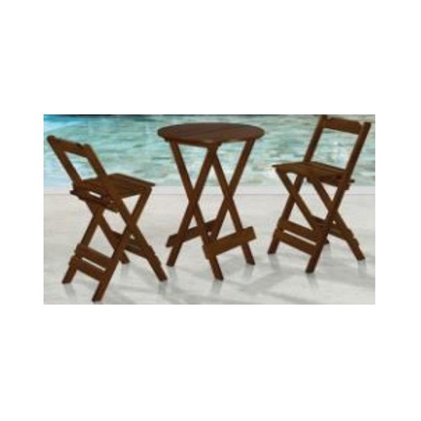 CONJUNTO BISTRO C/ 2 CADEIRAS - INCOBEL