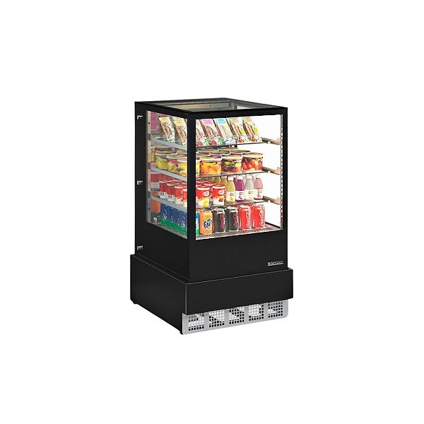 Vitrine Refrigerada Dupla Fução Conveniência Gourmet GGER-070 PR - Gelopar