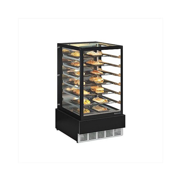 Vitrine Estufa Conveniência Gourmet MGEE-070 PR - Gelopar