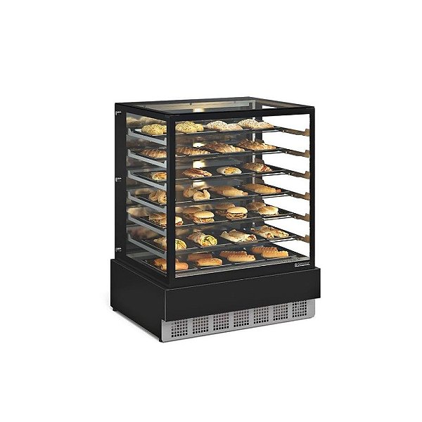Vitrine Estufa Conveniência Gourmet MGEE-100 PR - Gelopar