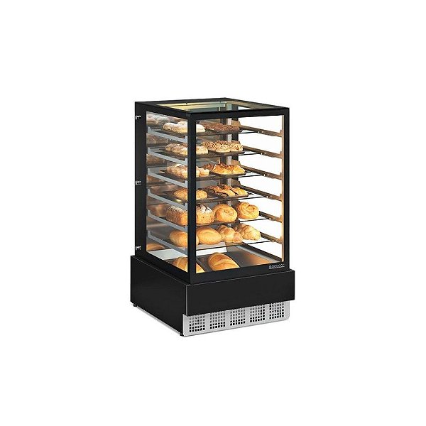 Vitrine Neutra Conveniencia Gourmet MGEN-070 PR - Gelopar
