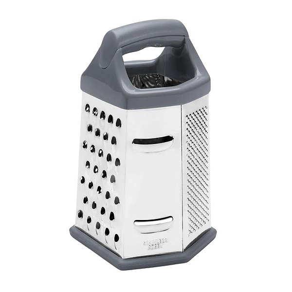 Ralador 6 Faces Brinox Top Pratic 20cm Inox 2204/328