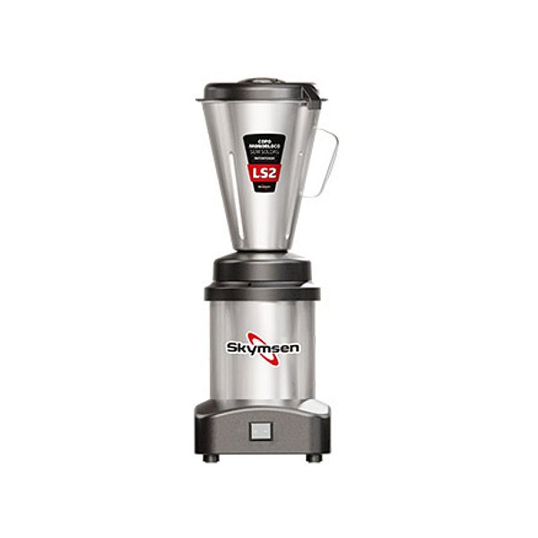 Liquidificador Comercial Inox Baixa Rotação Copo Monobloco Inox 0,5HP-CV SL2 Bivolt - Skymsen