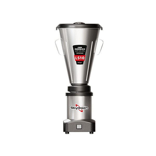 Liquidificador Comercial Inox Baixa Rotação Copo Monobloco Inox 0,5HP-CV LS-10 Bivolt - Skymsen