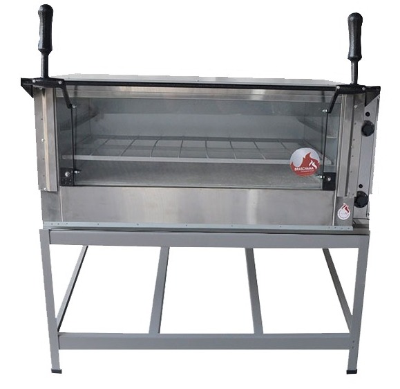 FORNO GUILHOTINA 80X60 ELETRICO INOX 430 220V - BRASCHAMA