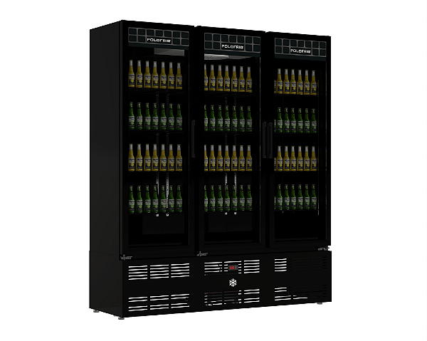 Mondrian Cerveja 3 Portas Preta 2428 127v ou 220v Polofrio