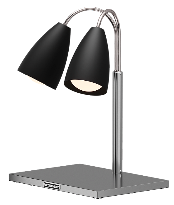 Conservador de Frituras Articulado CFA 2 LP PRETO 127v ou 220v Metalcubas