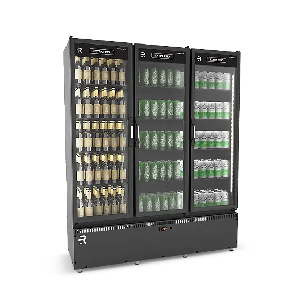 Auto Serviço Vanguard Extra Frio 3 Portas ASVEF3PB 220v - Refrimate