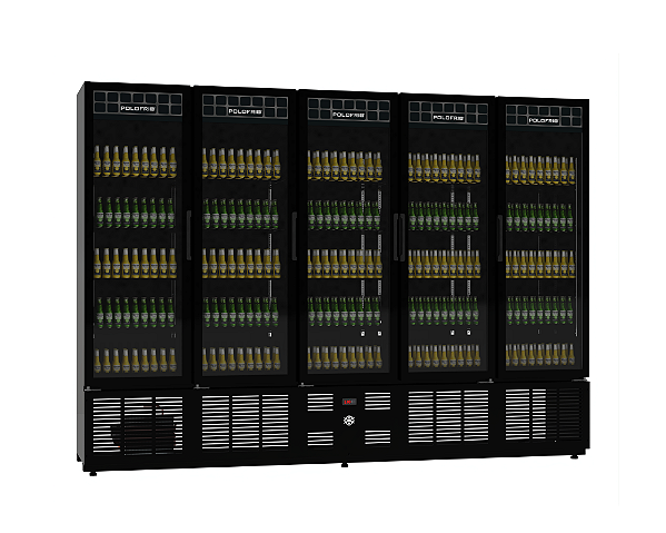 Mondrian Cerveja 5 Portas Preta 1638 Lts 220v 2440 - Polofrio