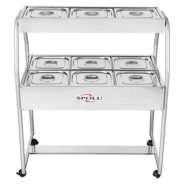 Buffet Combinado - 6 e 3 Cubas SPL-506CO 220v - Spolu