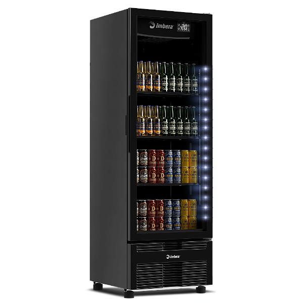 Cervejeira CCV355 Inverter Bivolt Porta de Vidro Full Black 538 Lts - Imbera