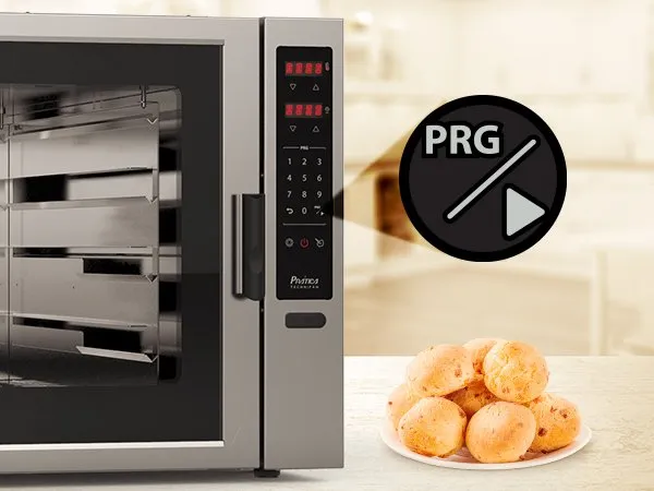 Forno de Convecção Programável HPE120 220v Trifasico Duplo - Prática