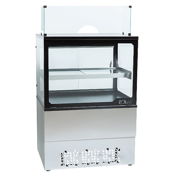 Vitrine Natural Caixa Gourmet Inox NBCX-080 I - Polar