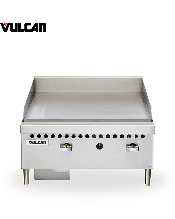 Chapa a gás 2 Queimadores 50.000 BTU VCRG24-M2 - Vulcan