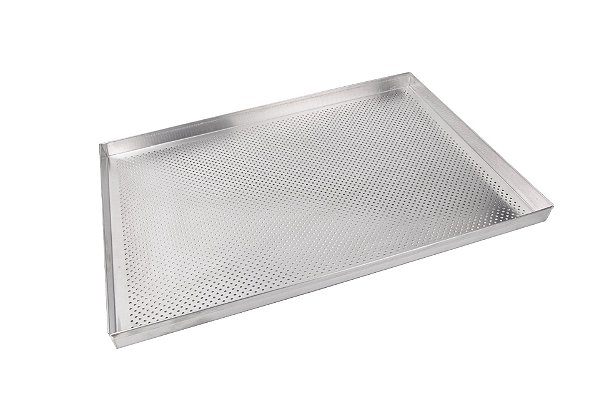 ASSADEIRA PLANA 40X60X3 EM ALUMINIO PERFURADA 1MM C/ ABA RETA 150031 - CIMAPI