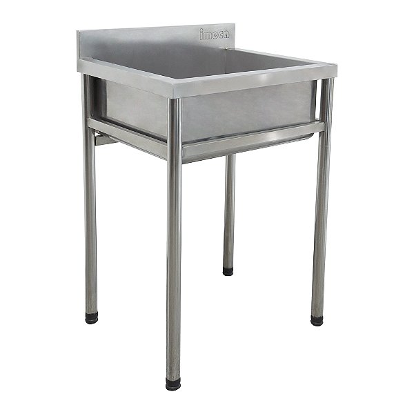 Tanque 60x50x90 C/1 Cuba 52x43x25 Inox 430 ​​​​​​​Codigo 007497 - Imeca
