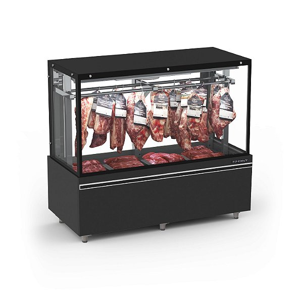 Expositor Açougue Vanguard Top Gancheira Ar Forcado EAVTG1500AF - Refrimate