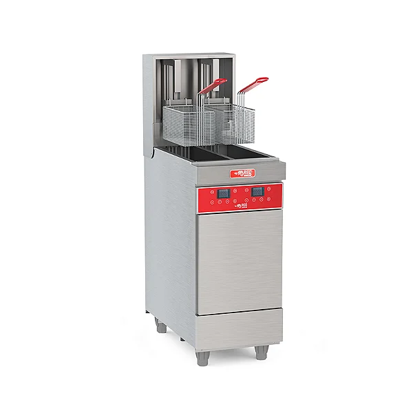 Fritador Elétrico Automática Bipartida 25Lts FEAB25-2T 1500w - Red Chameleon