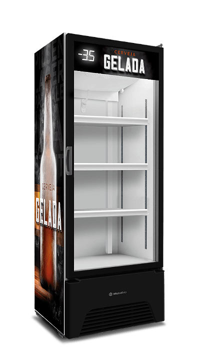 Cervejeira Porta de Vidro Preta 127v ou 220v 576 Litros VN50AH - Metalfrio