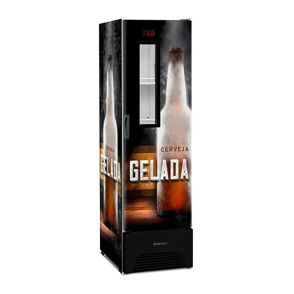 Cervejeira Porta Cega ADESIVADA Com Visor 127v ou 220v VN28FP 336 Litros - Metalfrio