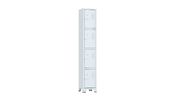 Roupeiro Gra 1-4 GRA 1,96 X 0,33 X 0,36cm 4 Portas - Amapa