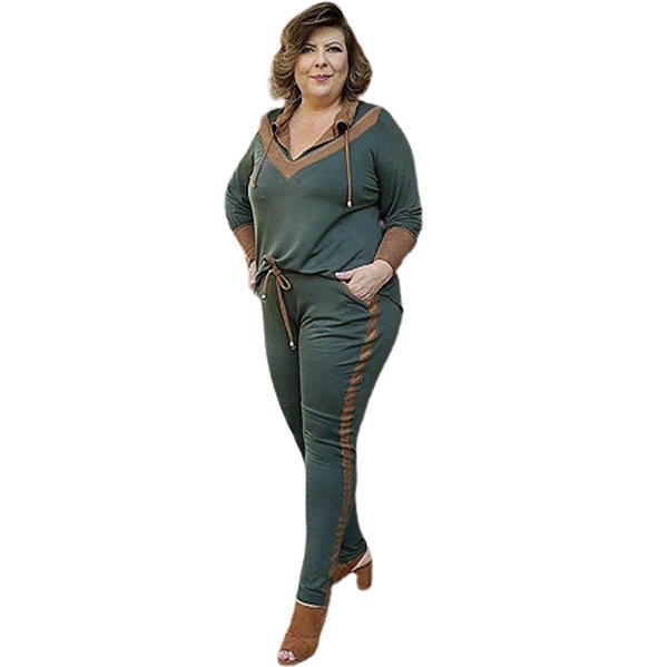 Conjunto Agasalho Esporte Moletinho Bicolor