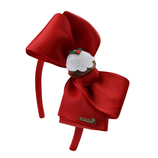 Tiara Infantil Fantástica Fábrica De Natal Cupcake Roana