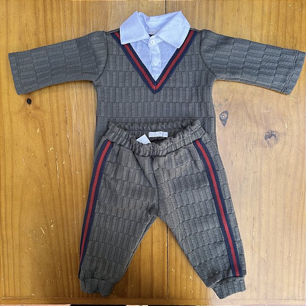Conjunto Masculino Moletom Roana