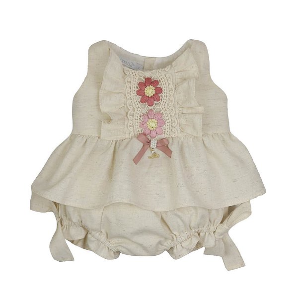 Bata com Culote ou Short Encanto Natural