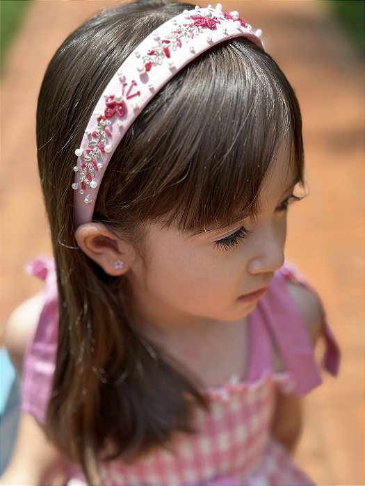 Tiara Infantil Princesa Caroline Roana