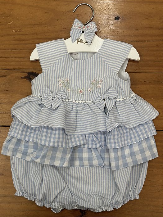 Pimpão Infantil Algodão Doce Azul Roana