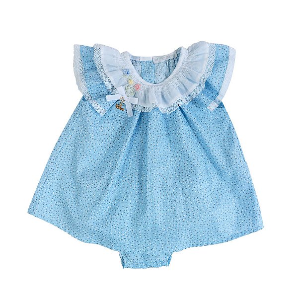 Vestido com Calcinha Borboletando