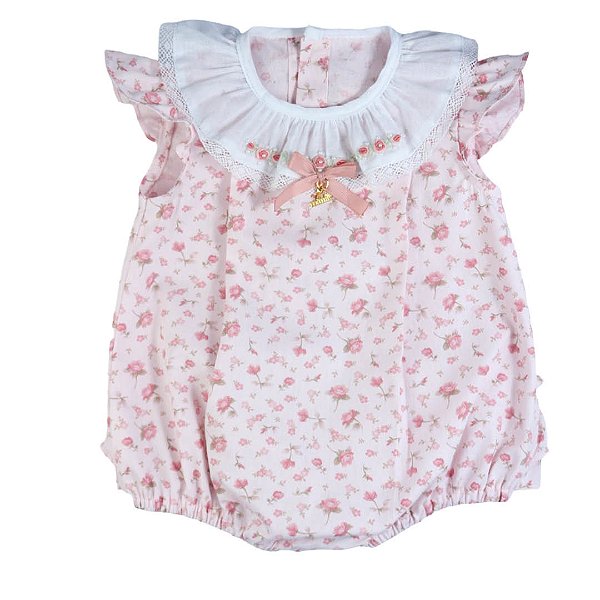 Pimpão Infantil Flores Leveza Rosa Roana