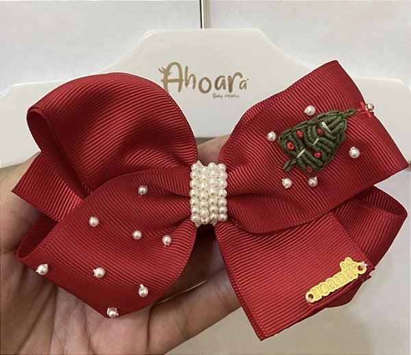 Faixa de Meia de Seda Feminina Infantil Grande Árvore Luz de Natal Roana