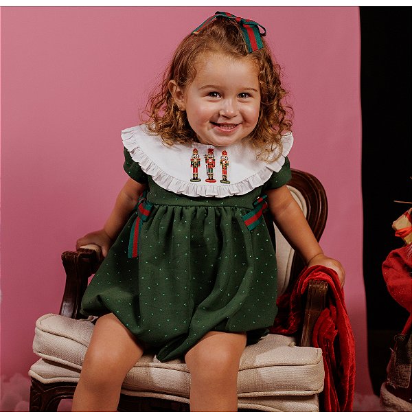 Pimpão Infantil Festa Quebra Nozes Verde Natal Poá Ahoara