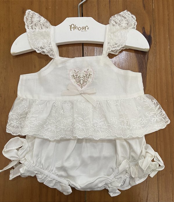 Bata Roana Menina Romântica - Off White