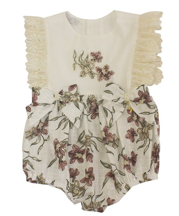 Pimpão com Babado e Estampa Floral Roana