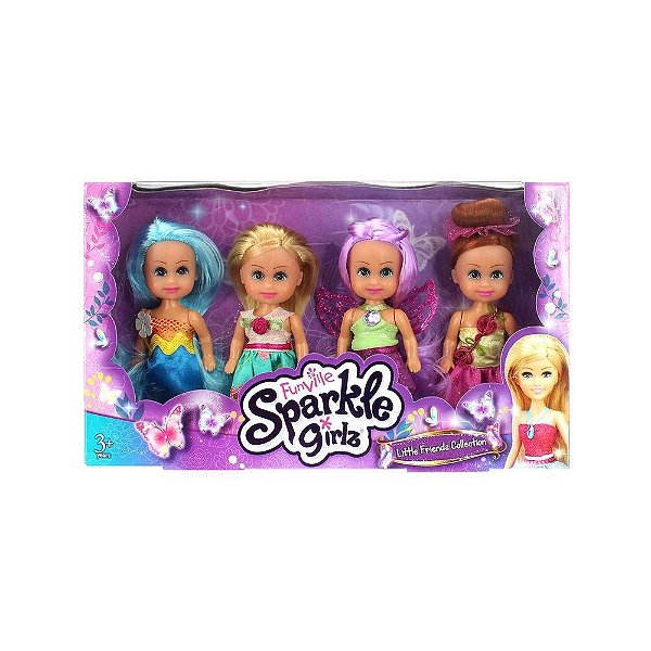 sparkle girlz little friends collection