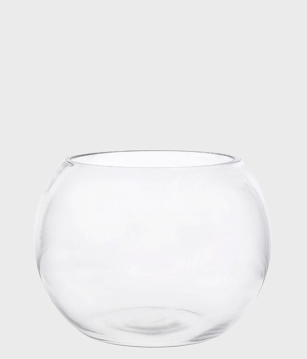 VASO DE VIDRO (AQUARIO) TRANSPARENTE