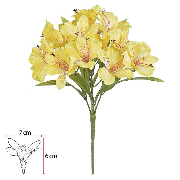 ASTROMELIA CETIM X15 (AMARELO)